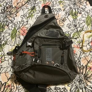 Men's Urban Gray Sling Backpack